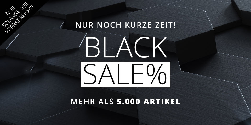 Nur noch kurze Zeit: Über 5.000 reduzierte Artikel im BLACK SALE auf schuhcenter.de