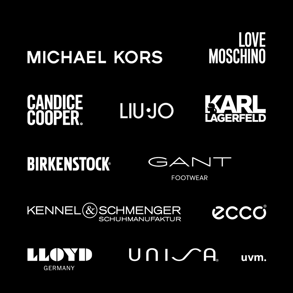 Hochwertige Markenschuhe von Michael Kors, Love Moschino, Candice Cooper, Gant, Kennel und Schmenger, Unisa uvm. 