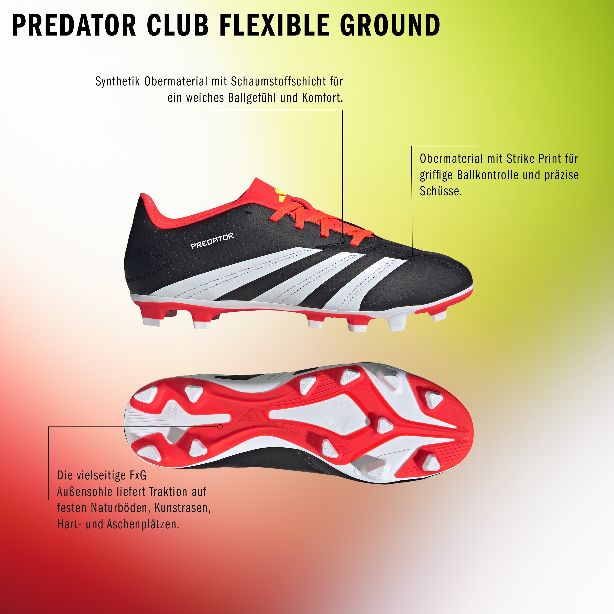 Shoppe adidas Fußballschuhe jetzt online im Siemes Schuhcenter Onlineshop