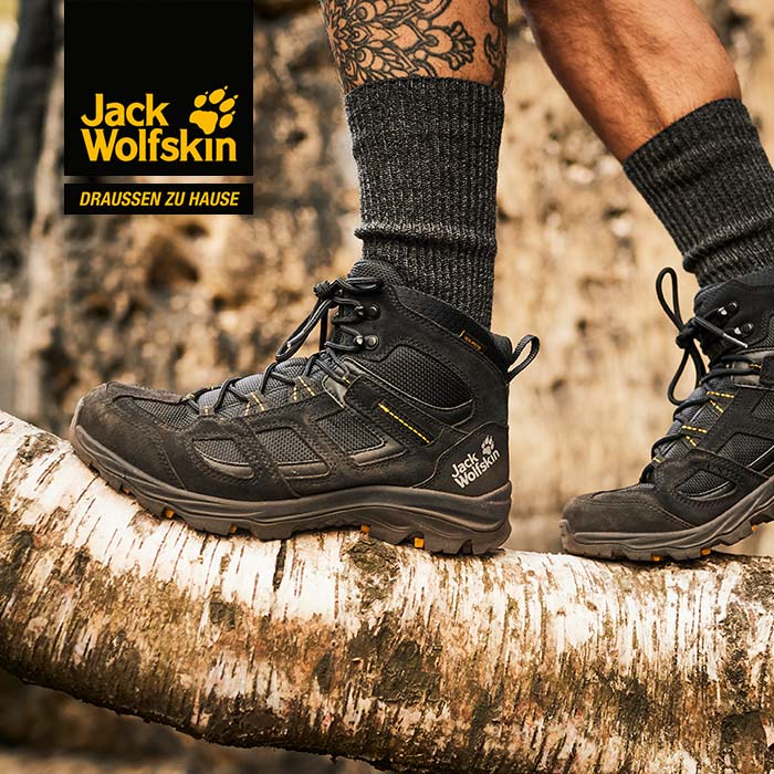 Jack Wolfskin Outdoorschuhe zum Wandern und für die Freizeit 