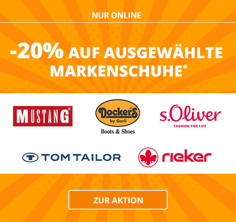 20% Extra-Rabatt auf viele Markenschuhe auf schuhcenter.de