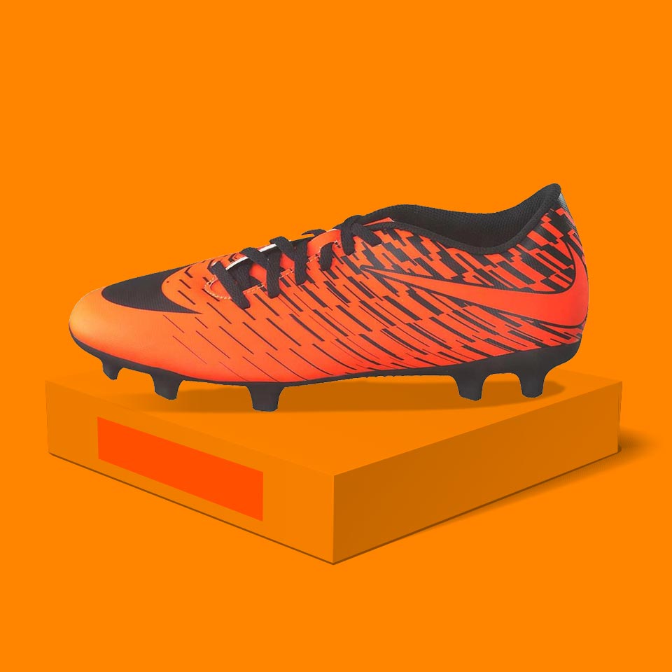 Orange Schuhe