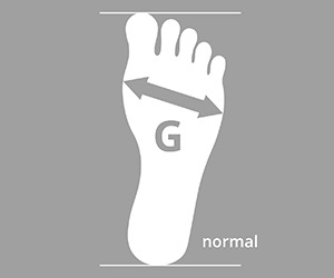 Damenschuhe mit Schuhweite G: für normal bis etwas breite Füße