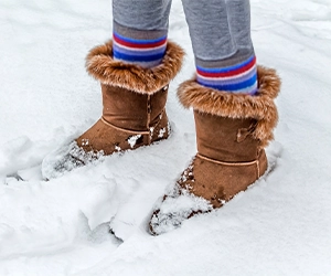 Ratgeber Socken richtige Wahl hoher Schaft Stiefel Stiefeletten