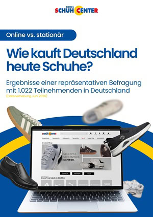 Repräsentativen Befragung: Online vs. stationär - Wie kauft Deutschland heute Schuhe?
