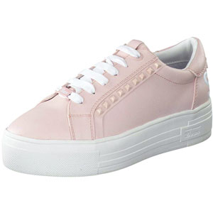 Tom Tailor Plateau Sneaker in rosa