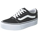 Vans wm ward platform Sneaker in schwarz