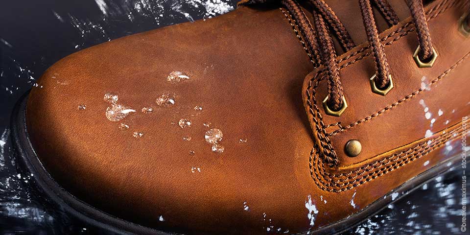 Wasserfeste Schuhe - gut geschützt durch die nassen Tage