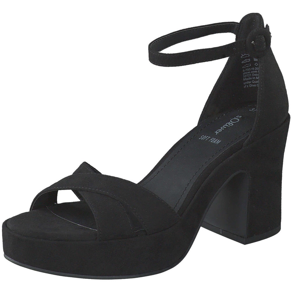 s.Oliver Sandale in schwarz