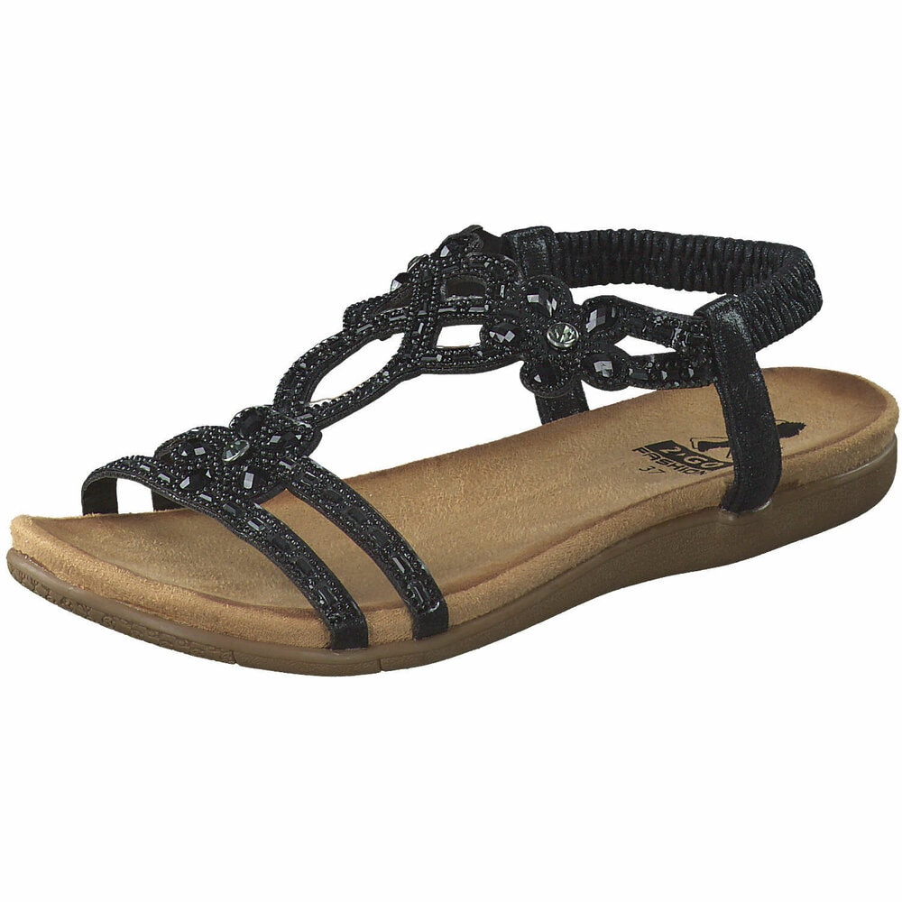 2Go Fashion Sandale in schwarz