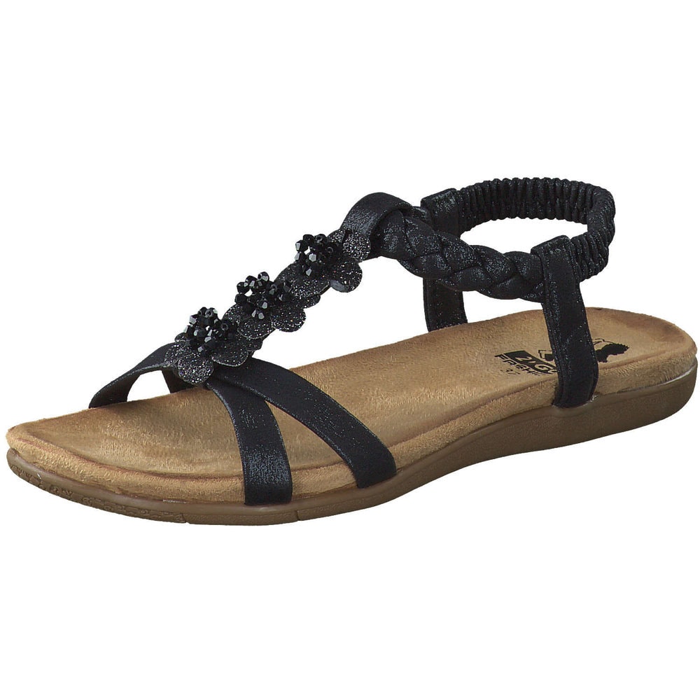 2Go Fashion Sandale in schwarz