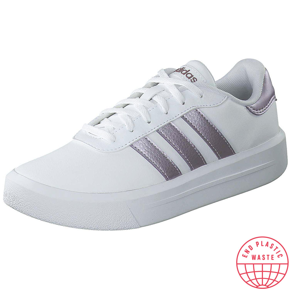 adidas Court Platform Sneaker in weiß
