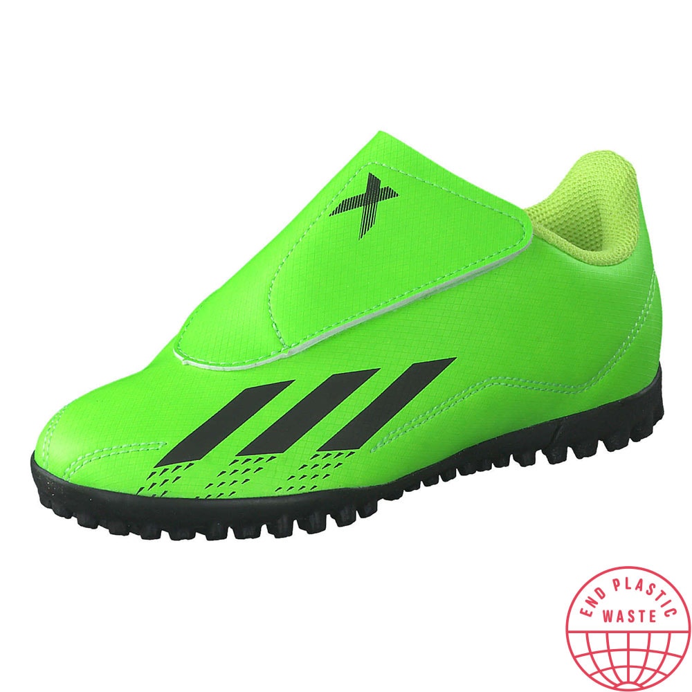 adidas X Speedportal.4 Vel TF J in grün adidas X Speedportal.4 Vel TF J in grün