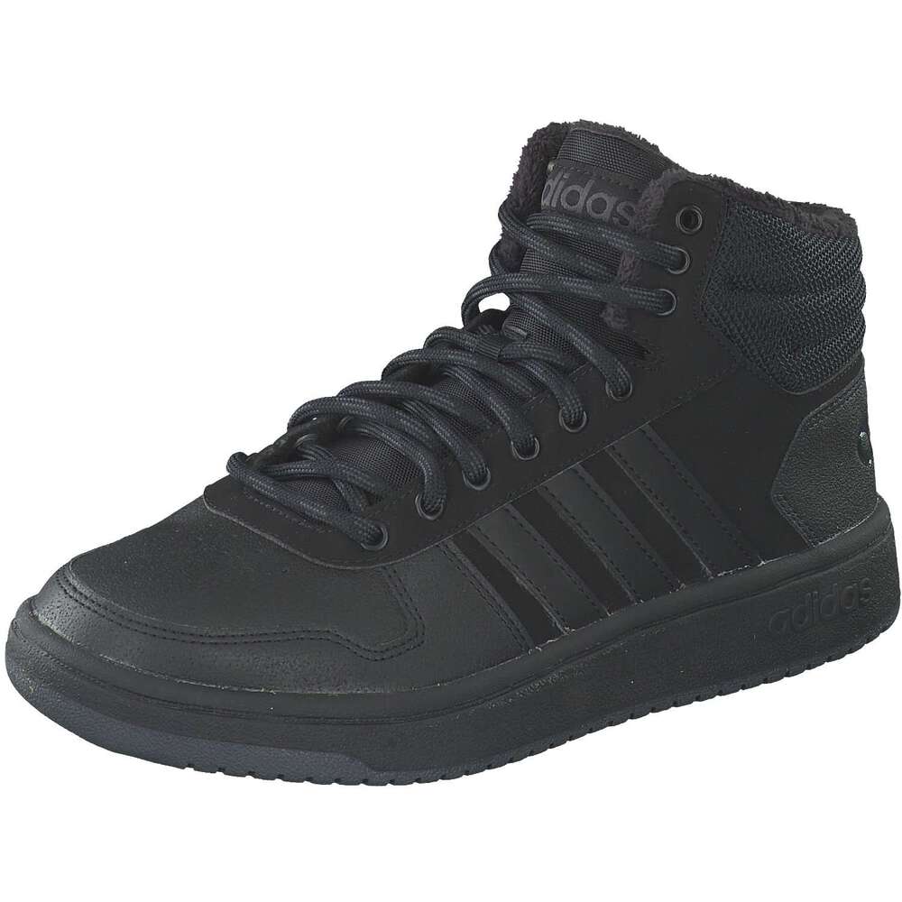 adidas - Hoops 2.0 MID Sneaker - schwarz ï¸ | Schuhcenter.de