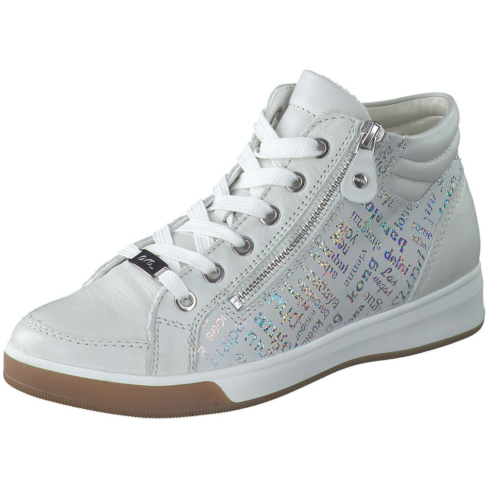 Ara Rom Sneaker High in silber