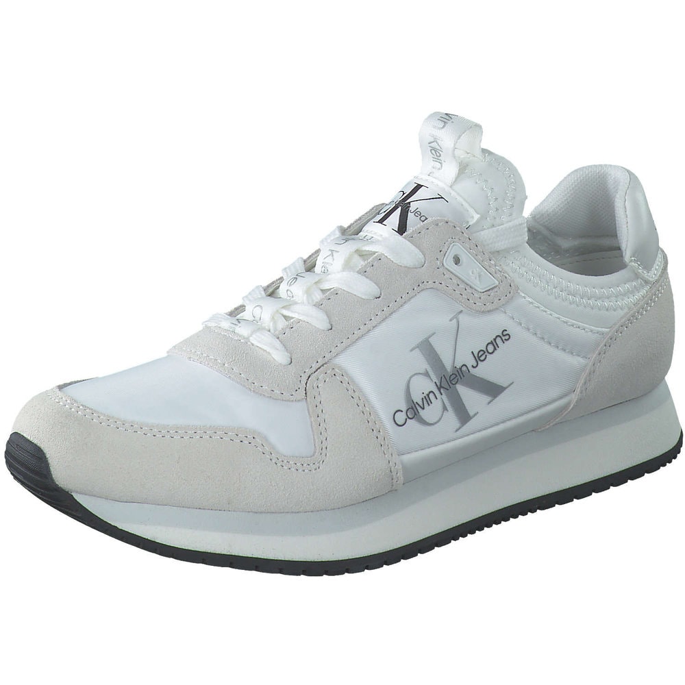 Calvin Klein Runner Sock Laceup NY in weiß