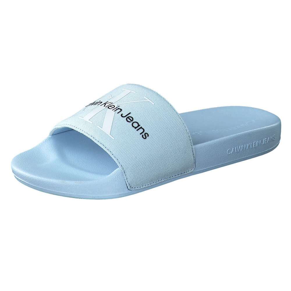 Calvin Klein Slide Monogram Co in blau
