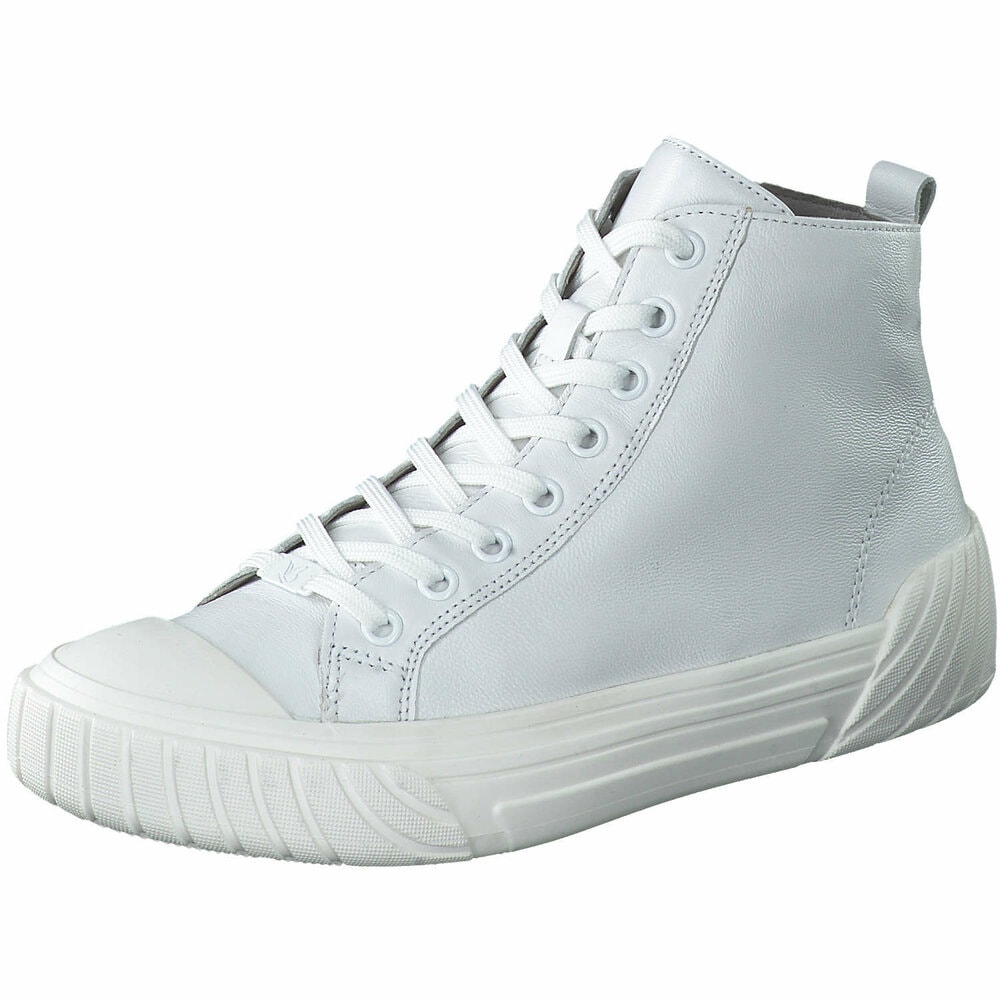Caprice Schnürsneaker knöchelhoch in weiß