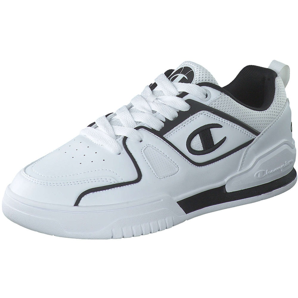 Champion 3 Point Low M Sneaker in weiß