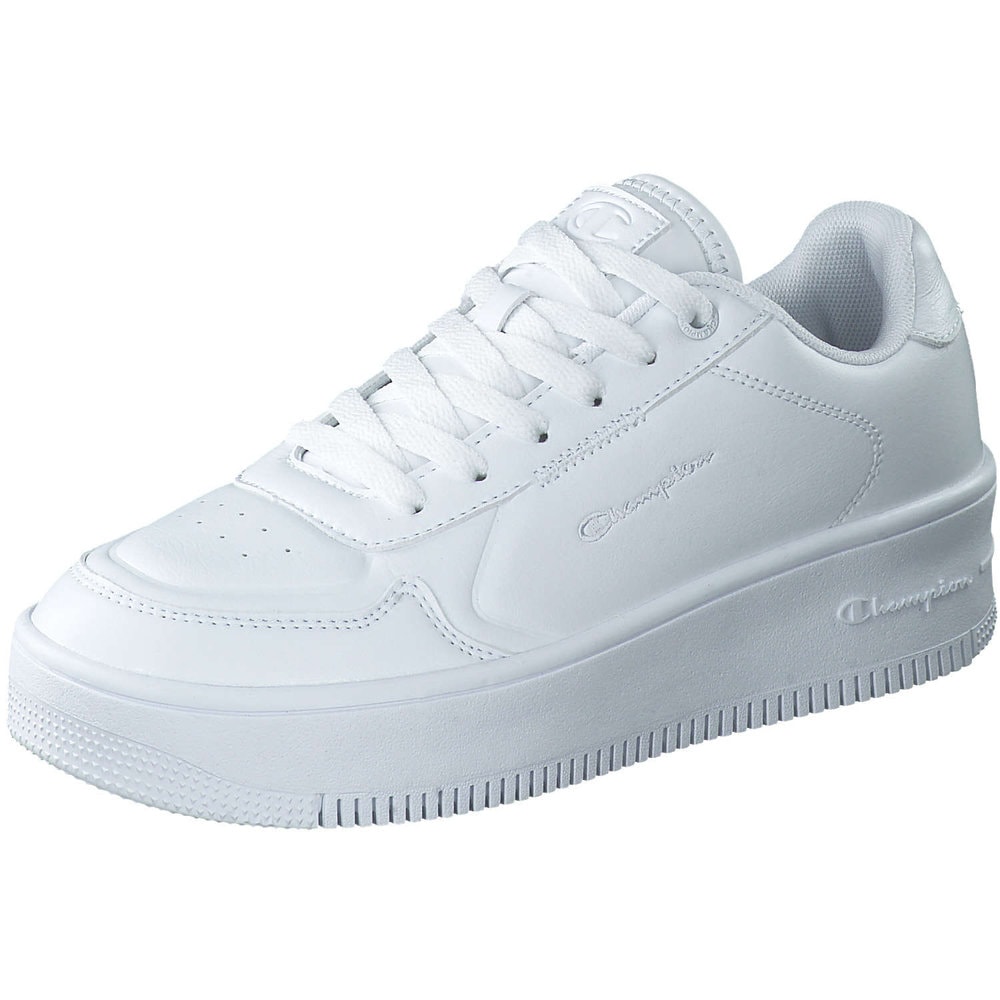 Champion Rebound Platform Low Sneaker in weiß