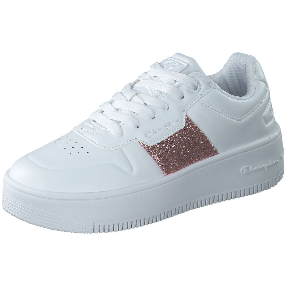 Champion Rebound Platform Spark Sneaker in weiß