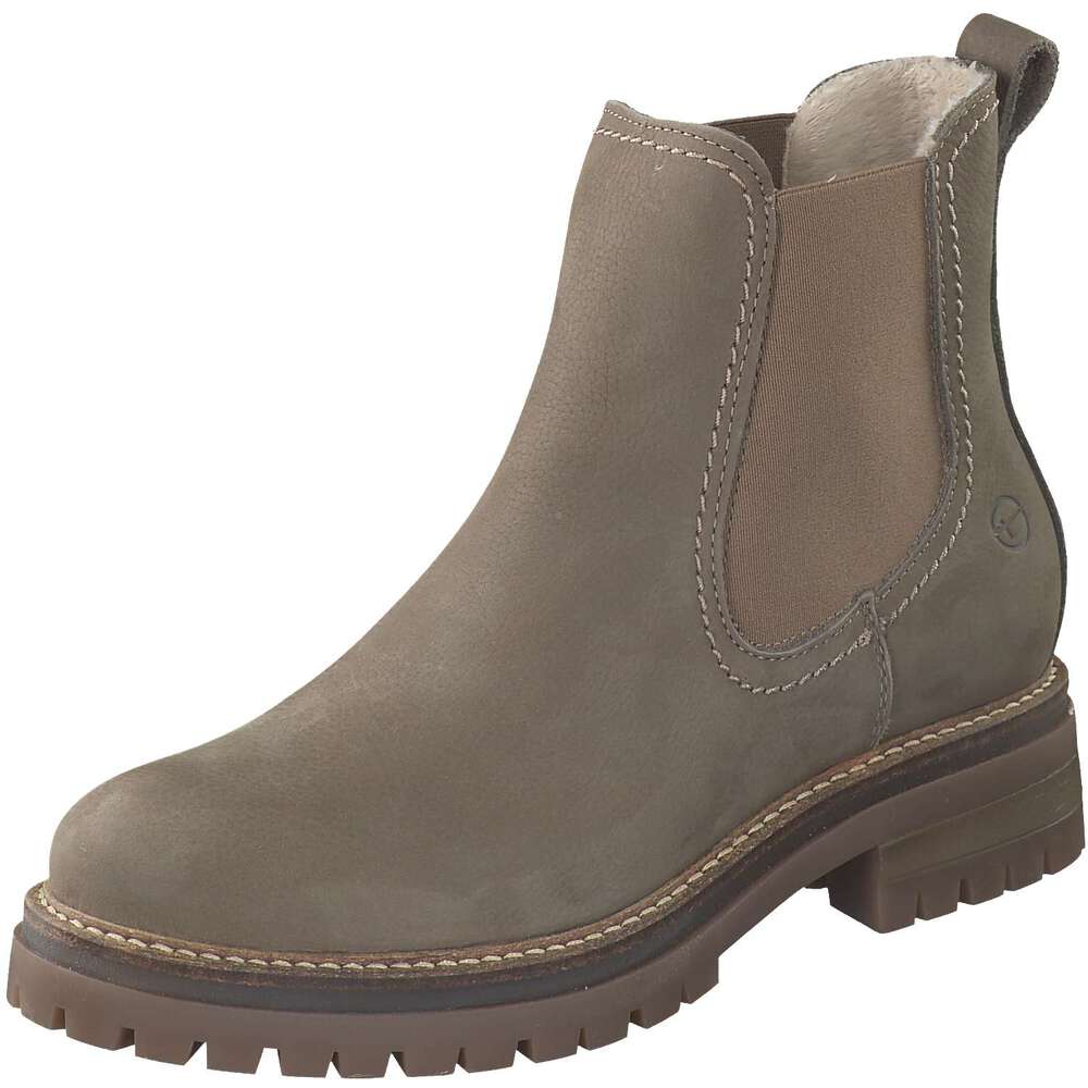 chelsea beige boots