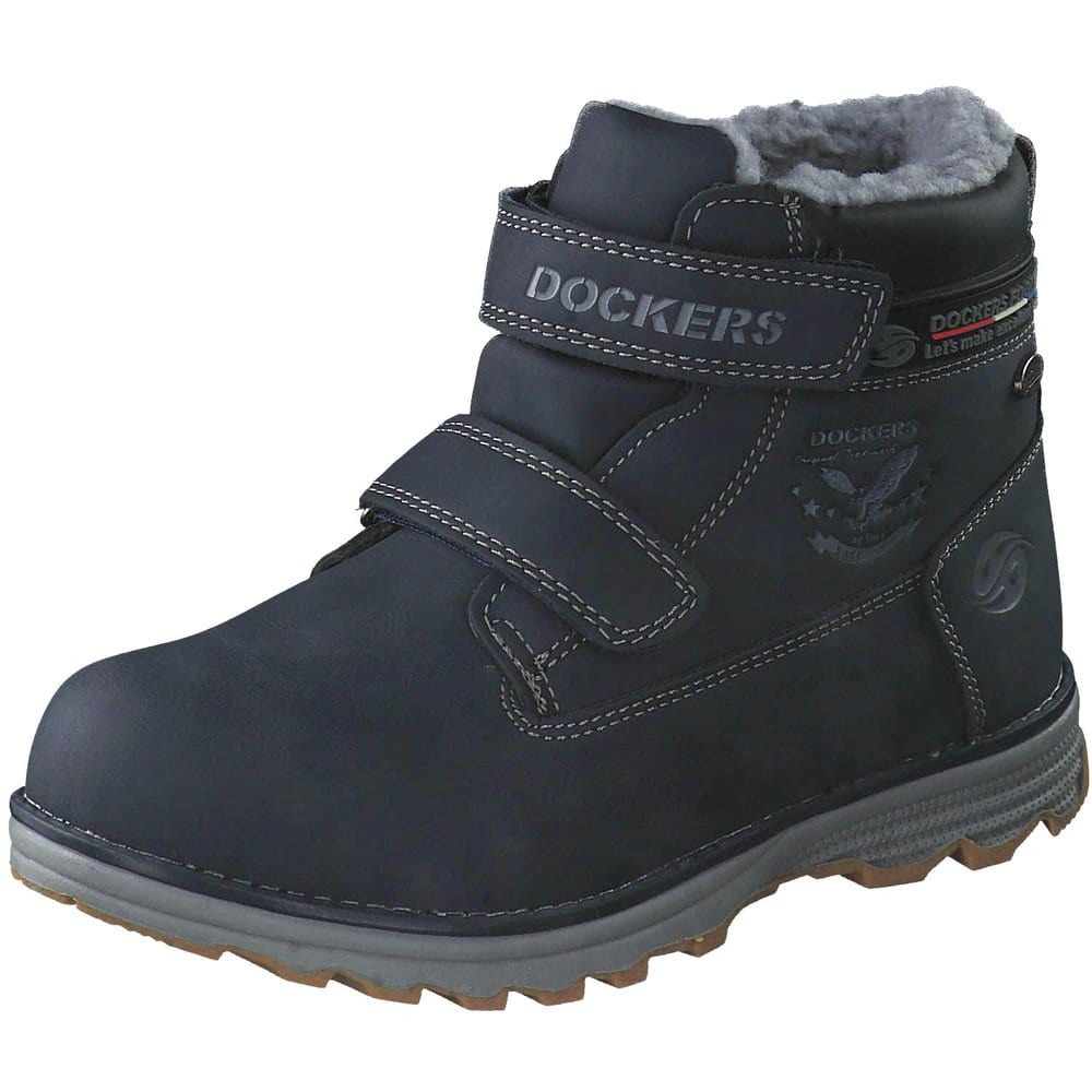 Dockers Klett Boots in blau