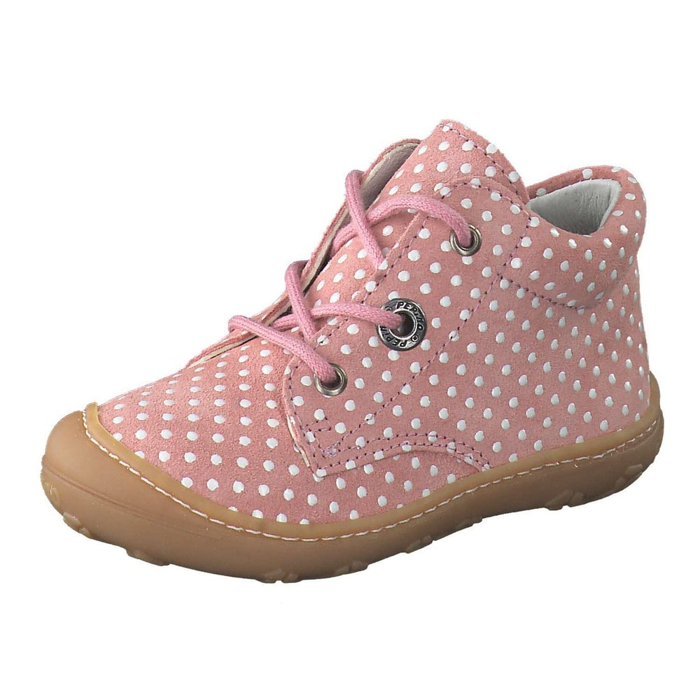 PEPINO Dots Lauflern Schnürer in rosa