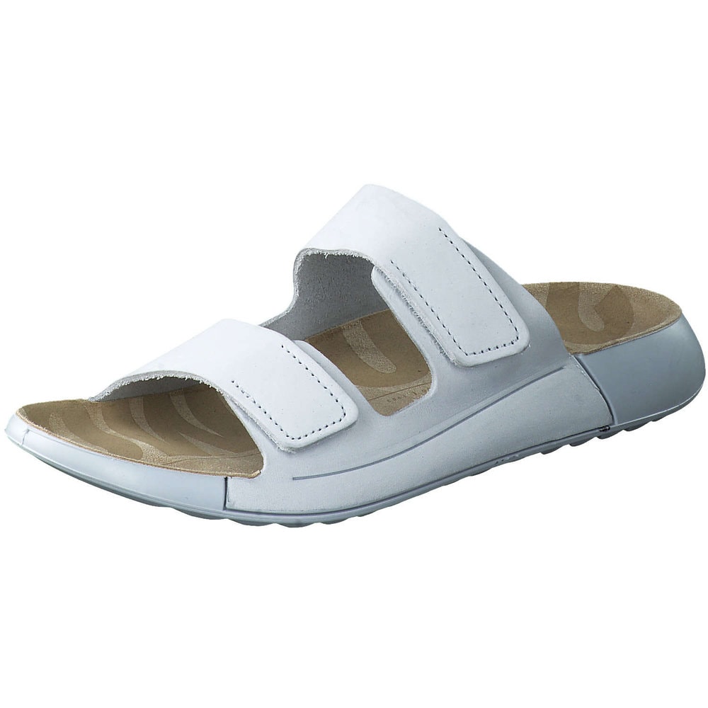 Ecco 2nd Cozmo W Flat Sandal in blau
