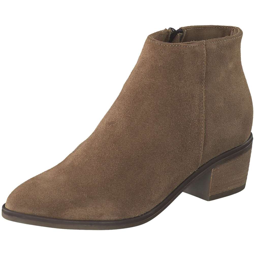 Knöchenloher Ankle Boot von Fantasy aus Veloursleder