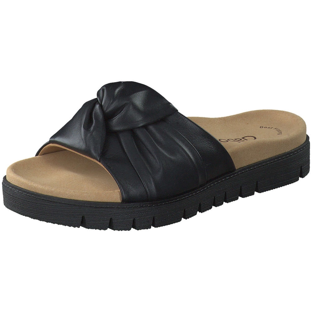 Gabor Pantolette in schwarz