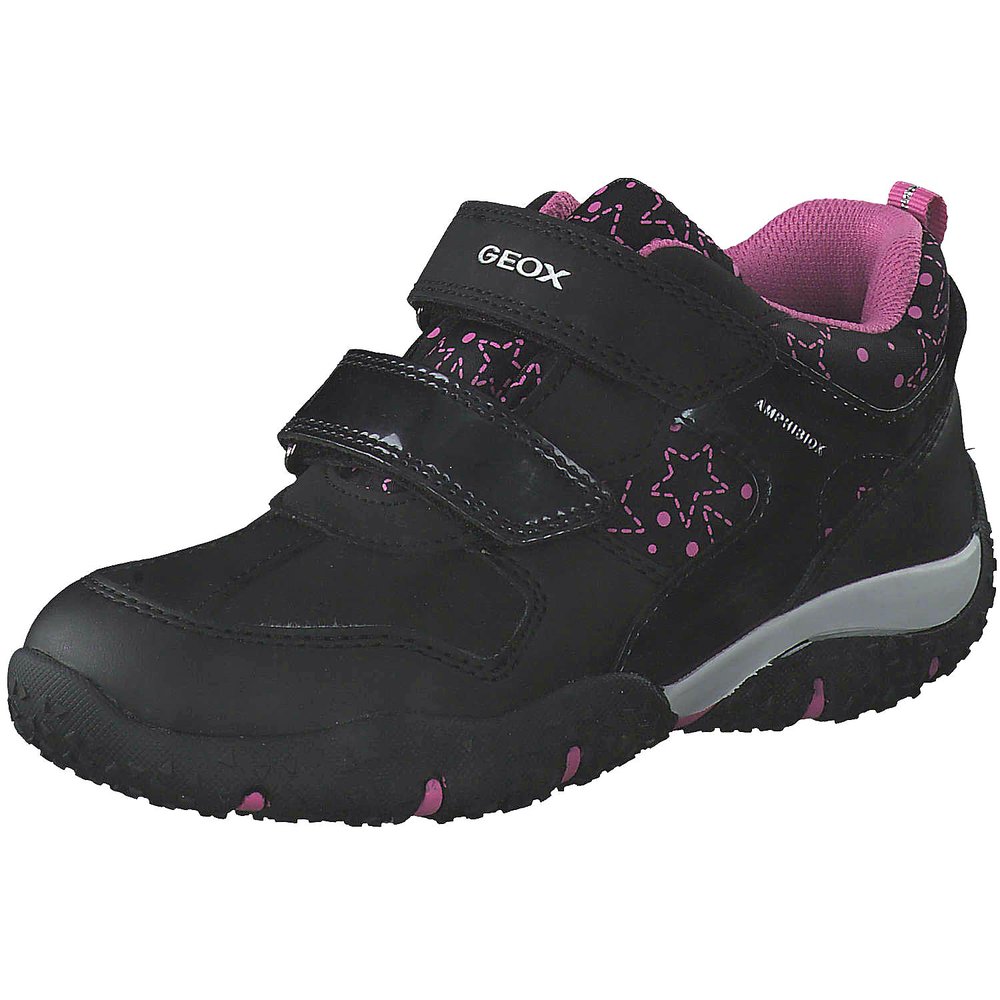 Geox J Baltic Girl Sneaker Bootie in schwarz