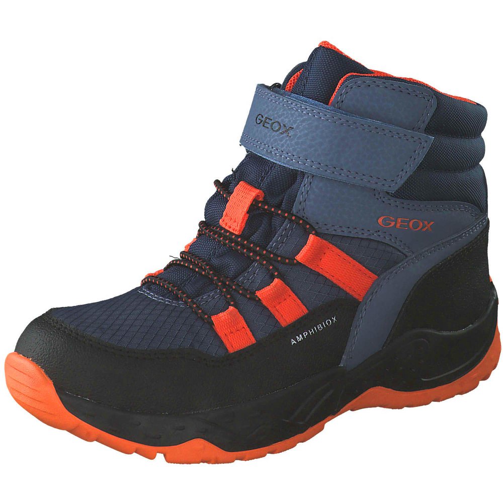 Geox J Sentiero Klett Boots in grau