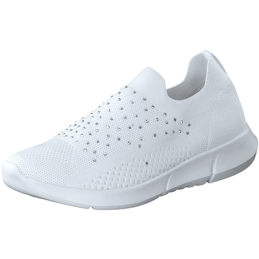 Barbarella Slip On Sneaker in weiß