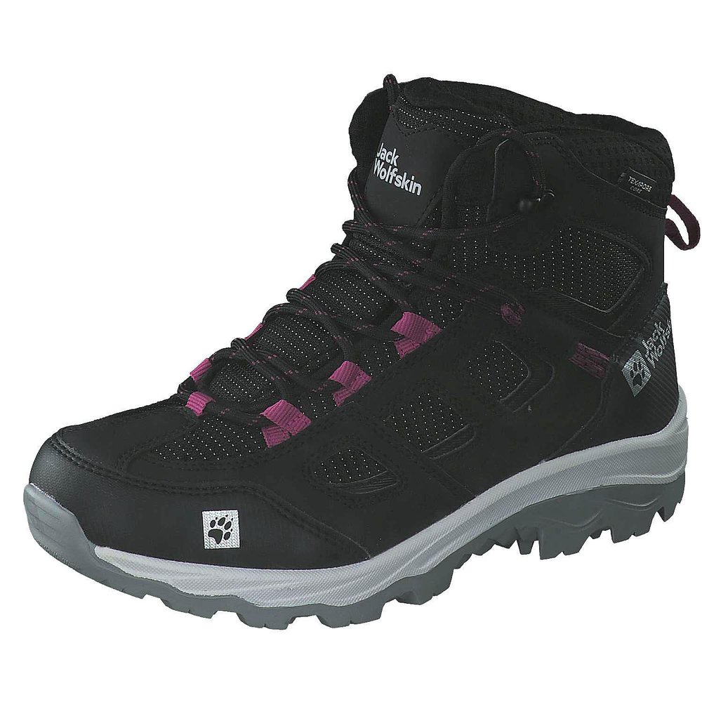 Jack Wolfskin Vojo Texapore Mid K Outdoor in schwarz