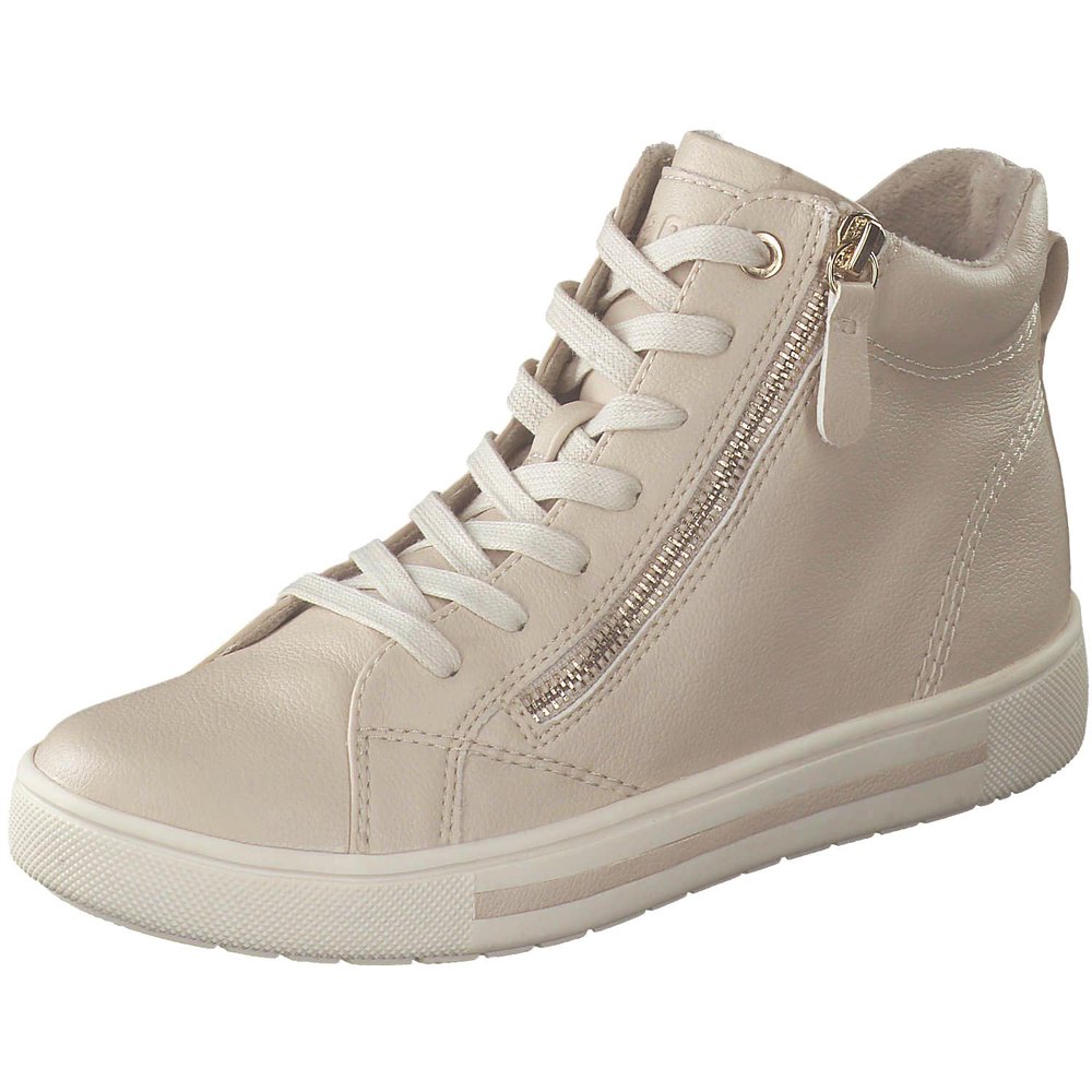 Jana comfort Sneaker High in beige