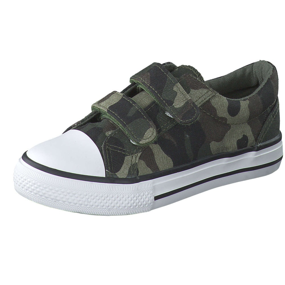 Leinen Sneaker in grün