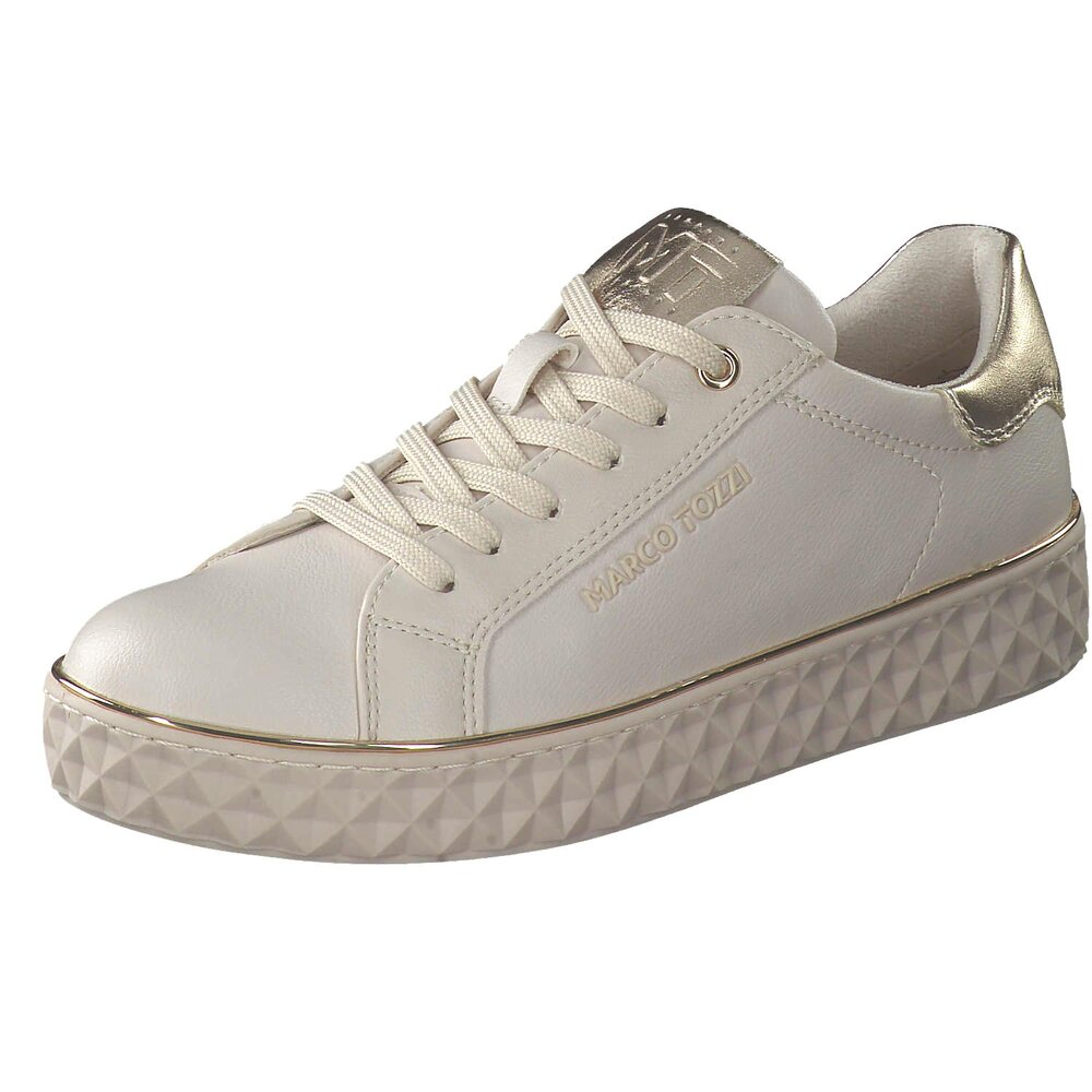 Marco Tozzi Schnürsneaker in beige