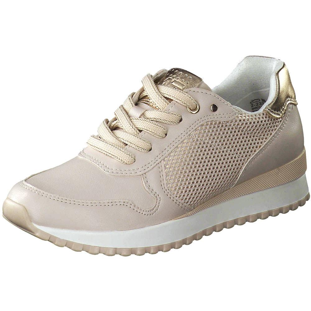 Marco Tozzi Schnürsneaker in beige