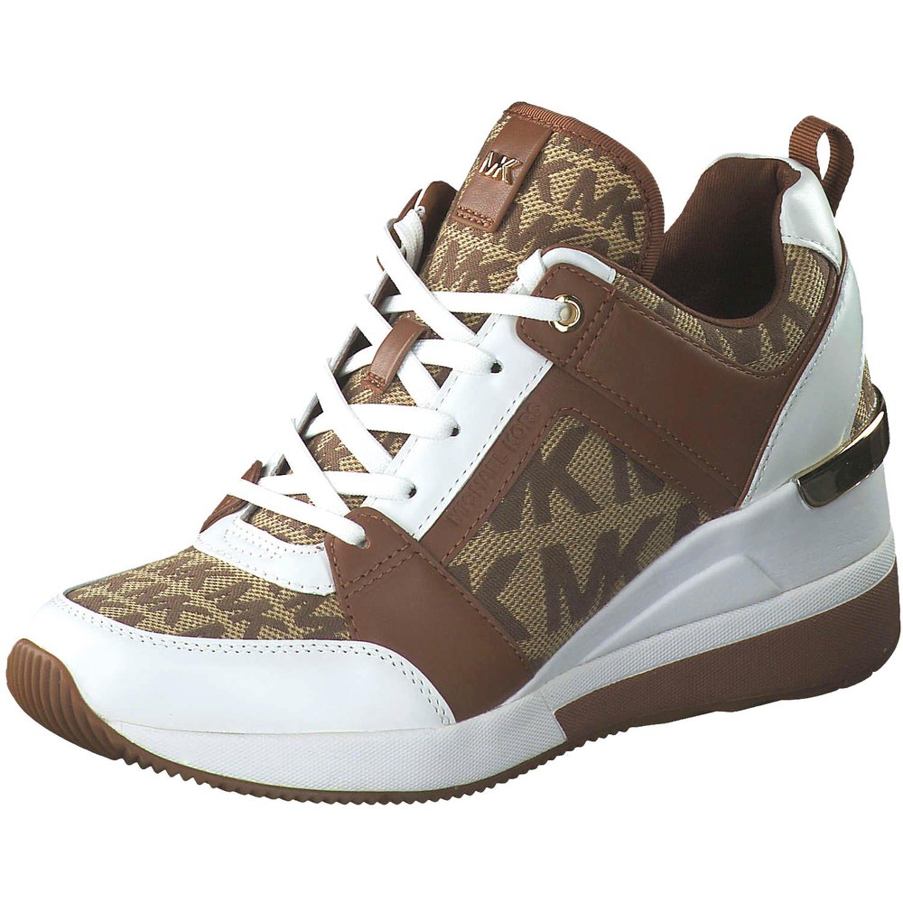 Michael Kors Georgie Trainer Sneaker in beige