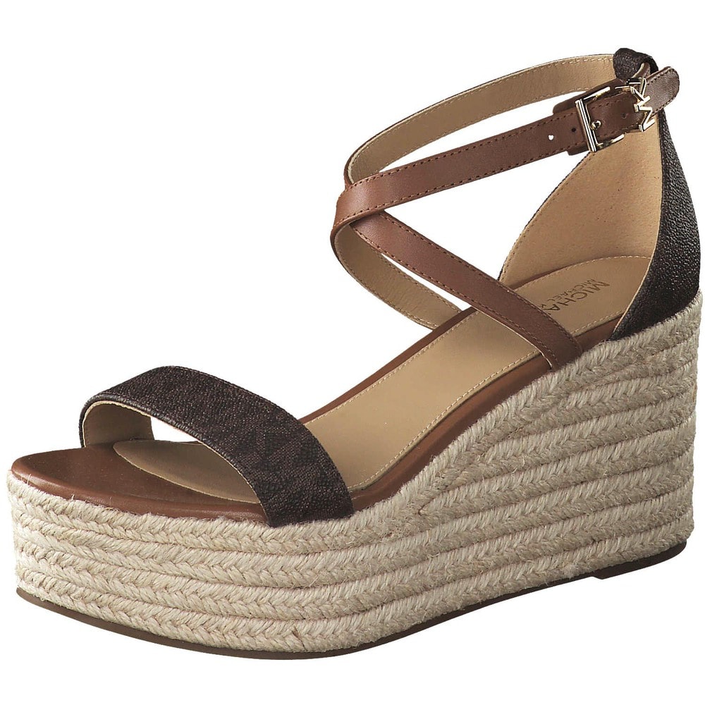 Michael Kors Serena Wedge Espadrille in braun