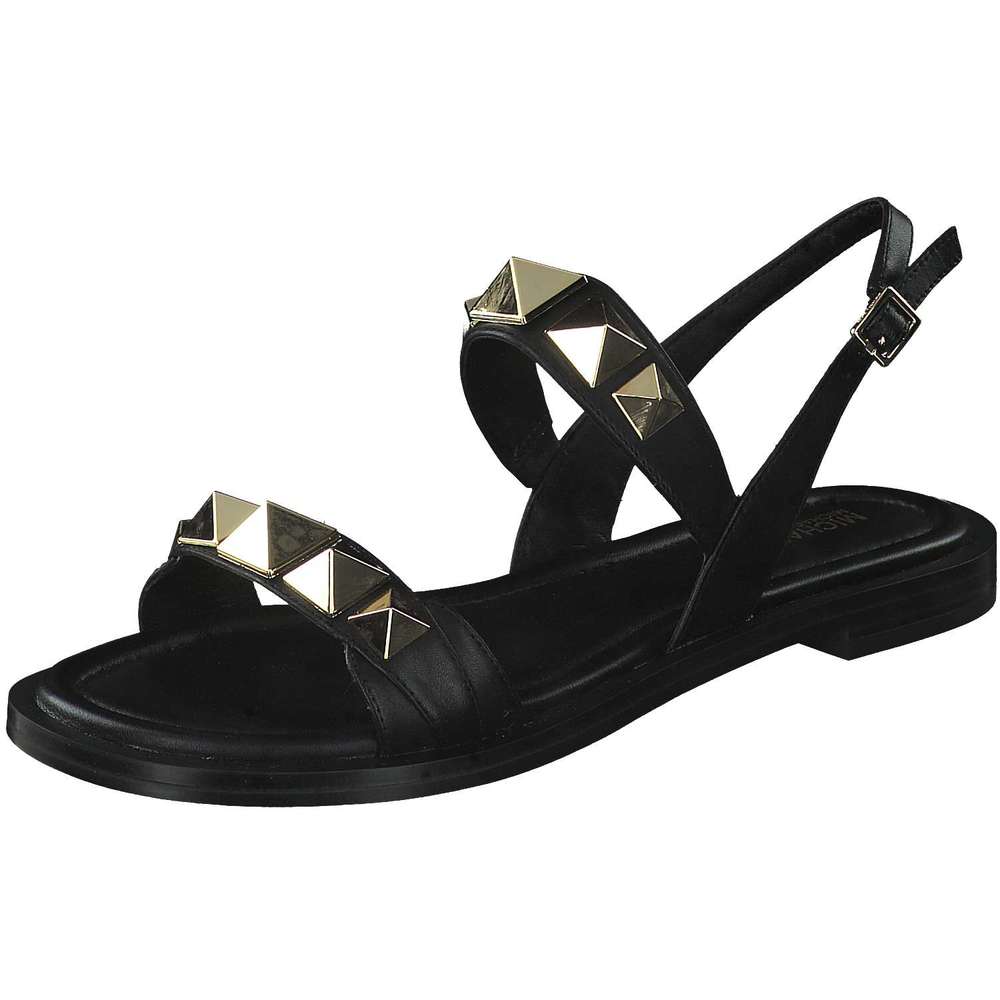 Michael Kors Wren Flat Sandal in schwarz