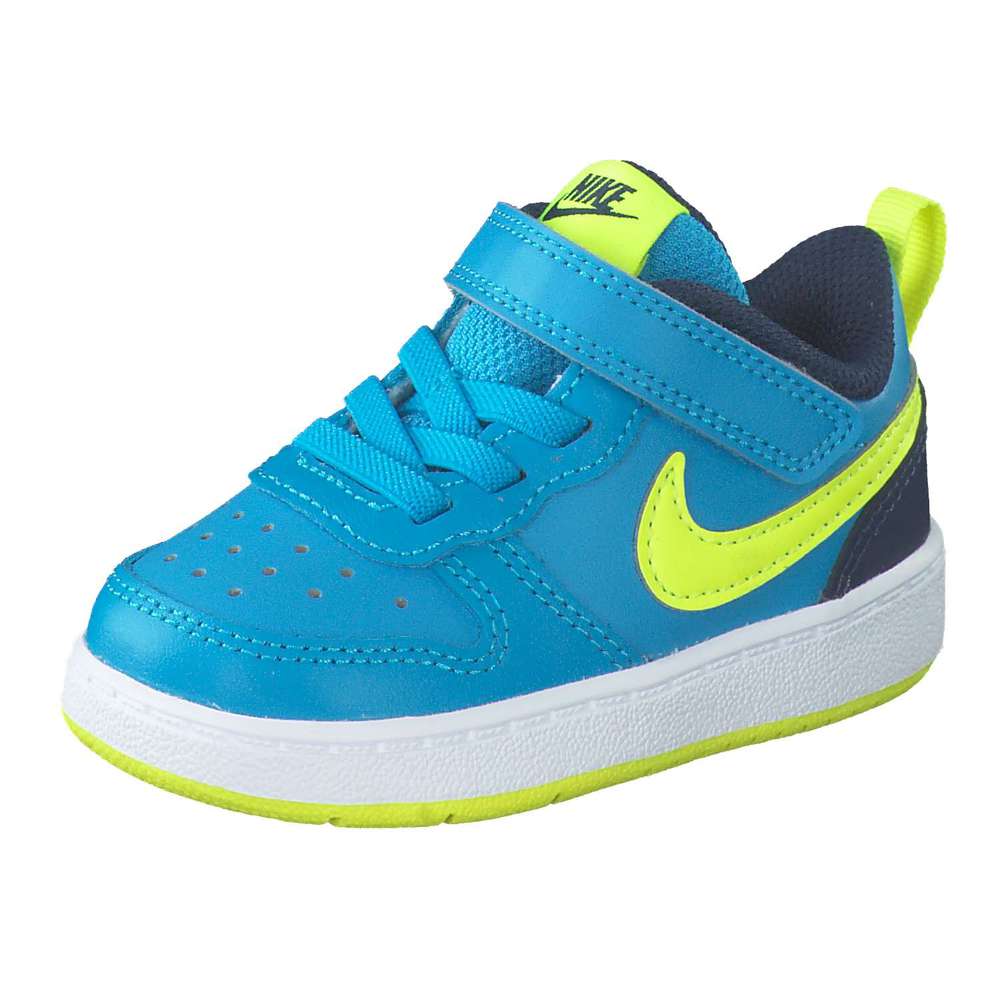nike court borough low 2 blau