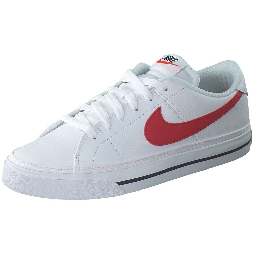 white nike court legacy sneakers womens