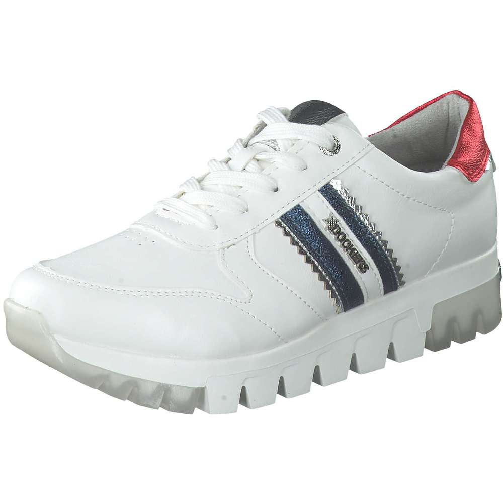 Dockers - Plateau Sneaker - weiß ❤️ 