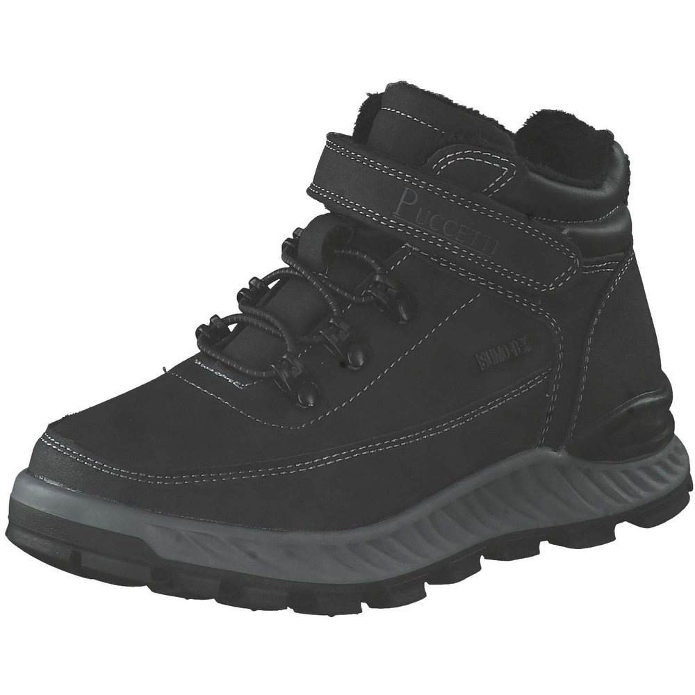 Puccetti Klett Boots in schwarz