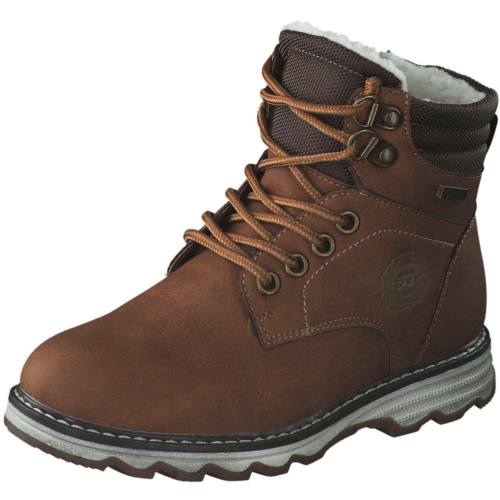 Puccetti Schnür Boots in braun
