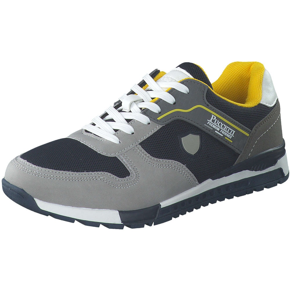 Puccetti Sneaker Schnürer in grau