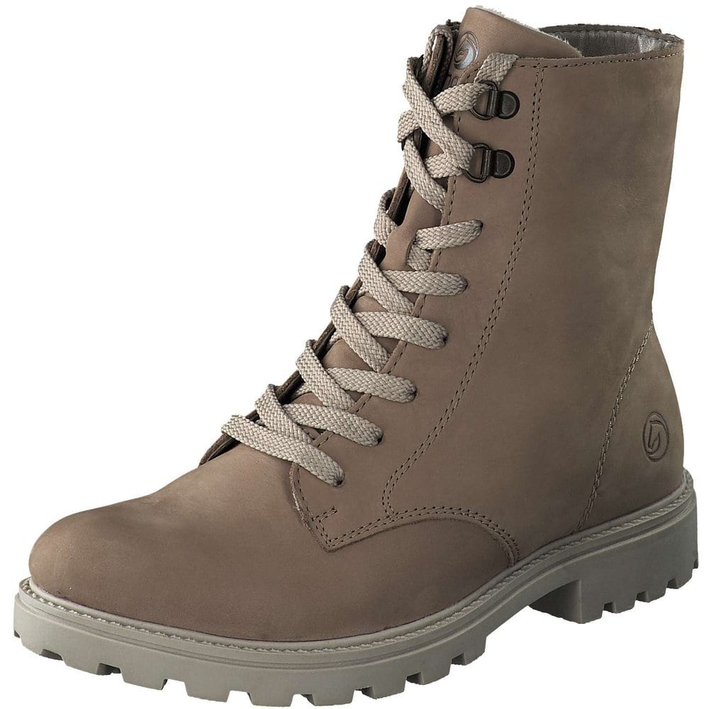 Remonte Schnürstiefelette in beige