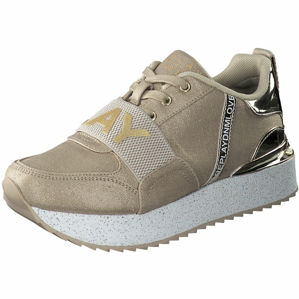 Replay Penny Elastic 2 in beige
